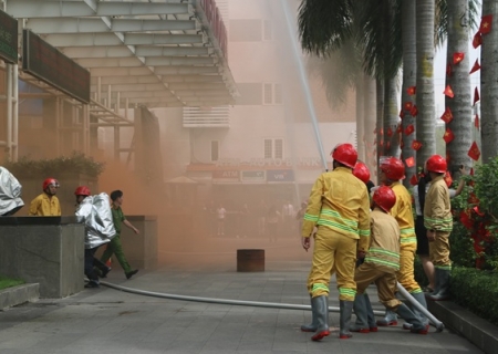 Tổ chức thực tập phương án chữa cháy, cứu nạn, cứu hộ năm 2025