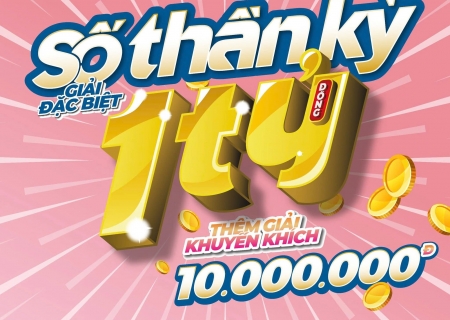 Cơ cấu giải thưởng mới mẫu cào Số thần kỳ